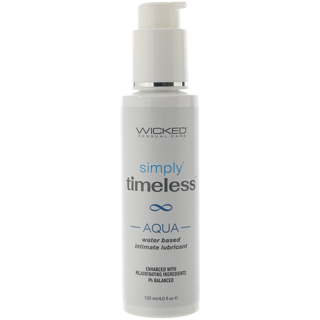 Simply Timeless for Menopause Aqua Lube 4oz/120ml Lubes and Lotions > Water Based Sex Lubes - Tophatter Daily Deals
